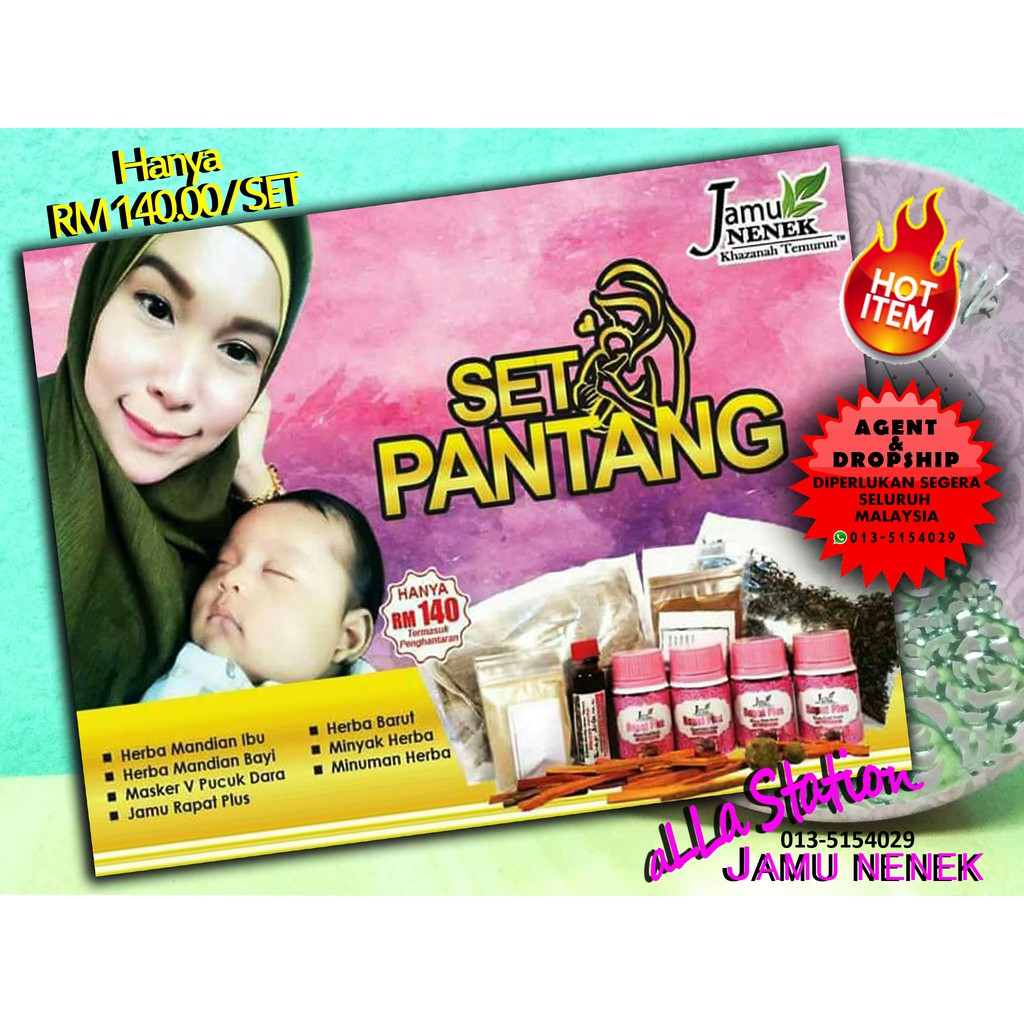 Set Bersalin Berpantang By Jamu Nenek Shopee Malaysia