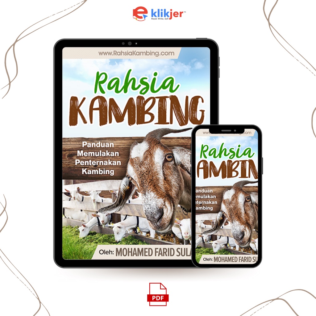 Ebook Rahsia Kambing - Panduan Memulakan Penternakan Kambing Dengan Kos Yang Rendah