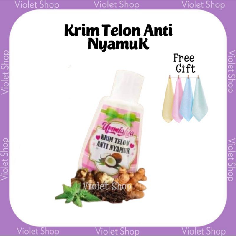  KRIM  TELON ANTI  NYAMUK  Free Gift Towel Shopee Malaysia