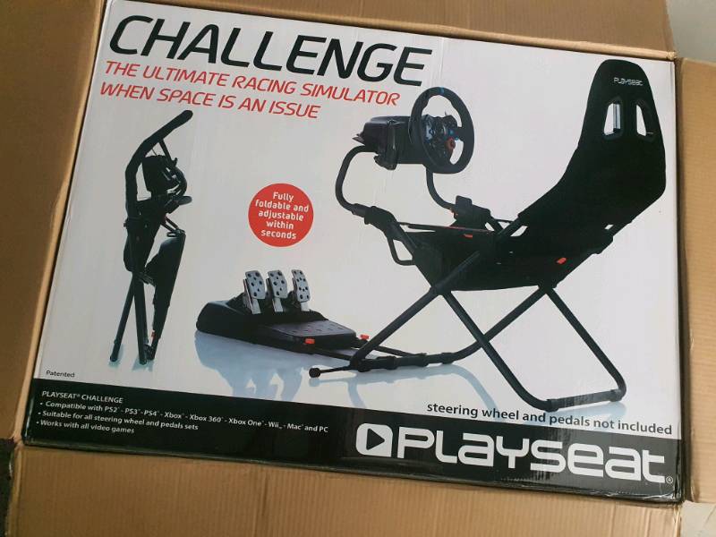 Playseat Challenge Simulator Racing Seat - Black / PlayStation