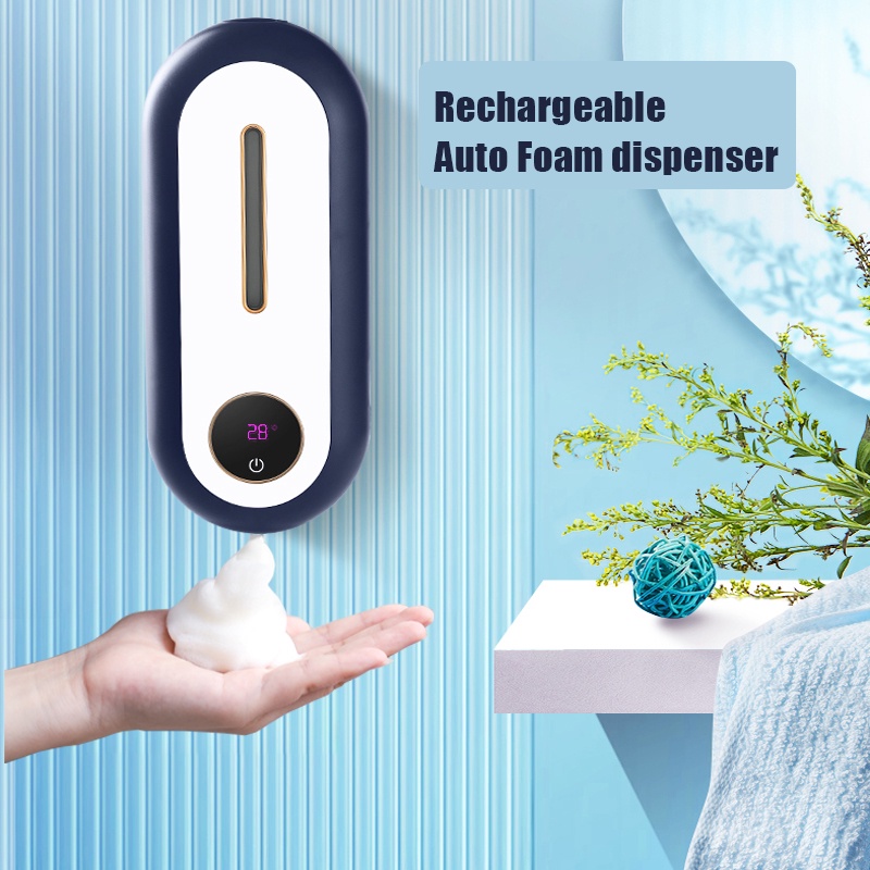 Wall Mounted Automatic Foam Soap Dispenser Bracket Infrared Sensor