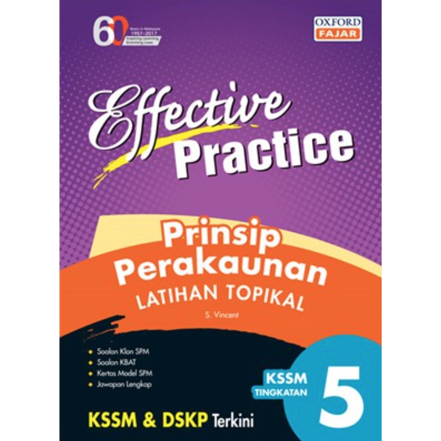 Effective Practice Prinsip Perakaunan Latihan Topikal KSSM Tingkatan 5 ...