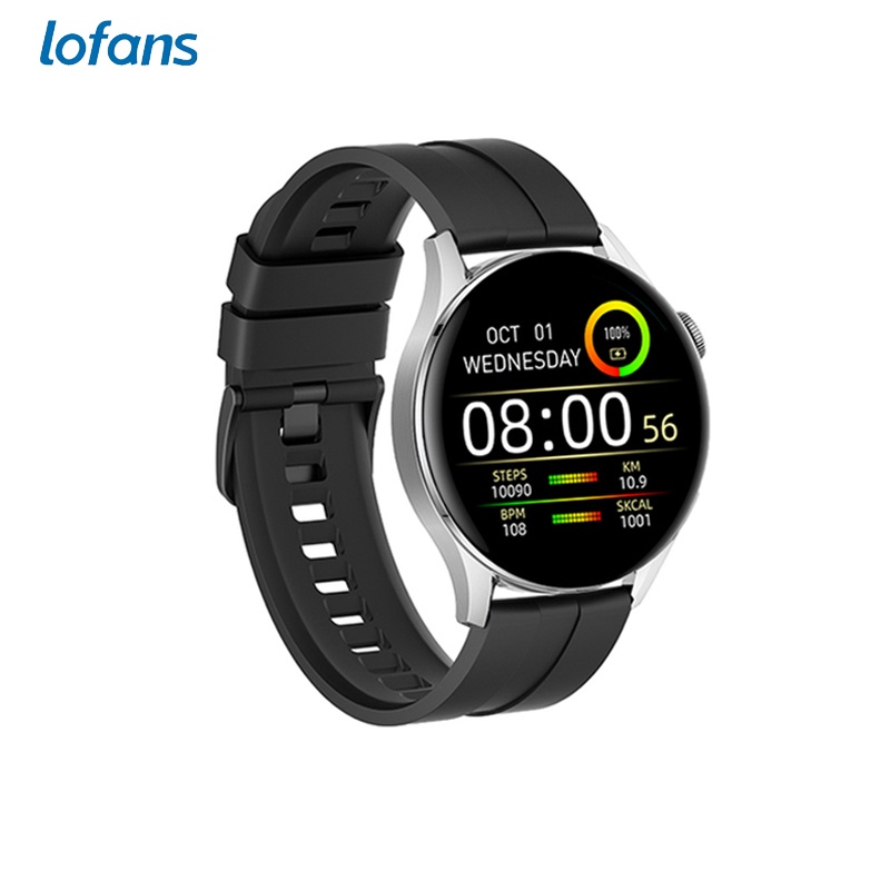 Lofans Global Version Smart Watch IP68 Waterproof Full Touch Fitness ...