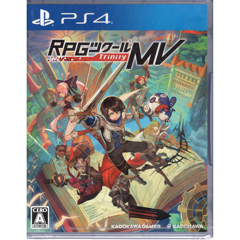 Ps4 Game Rpg Making Master Mv Trinity Rpg Maker Japanese Edition Magic Game Shopee Malaysia