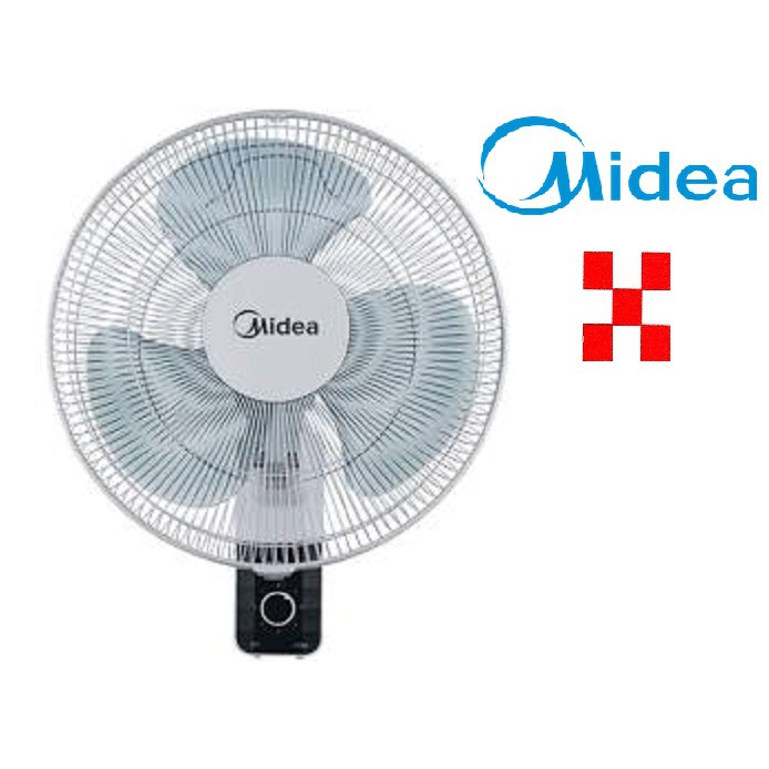 Midea 16 Inch Wall Fan Mf 16fw15ka Shopee Malaysia