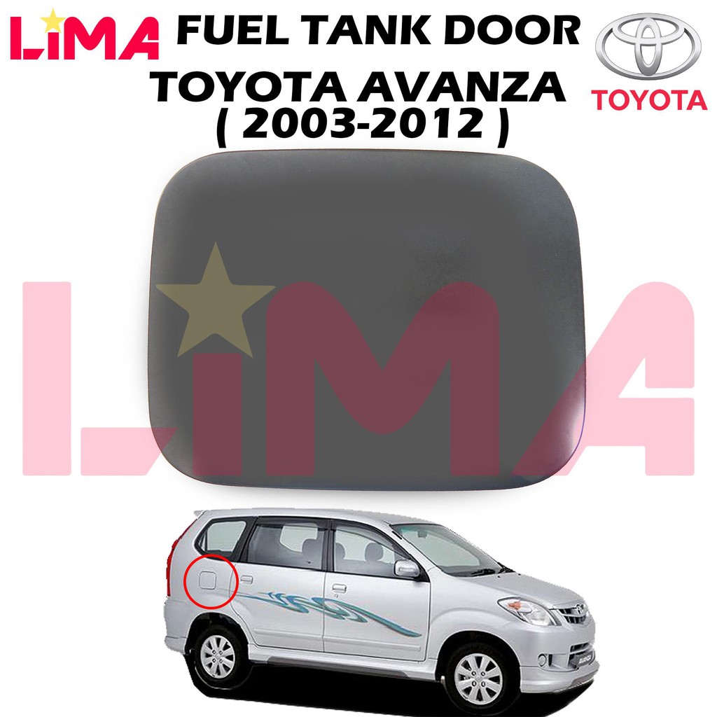 K1AutoParts Fuel Filler Gas Tank Cap Door Cover Trim For Toyota Avanza F600 2007 2008 2009 2010 2011