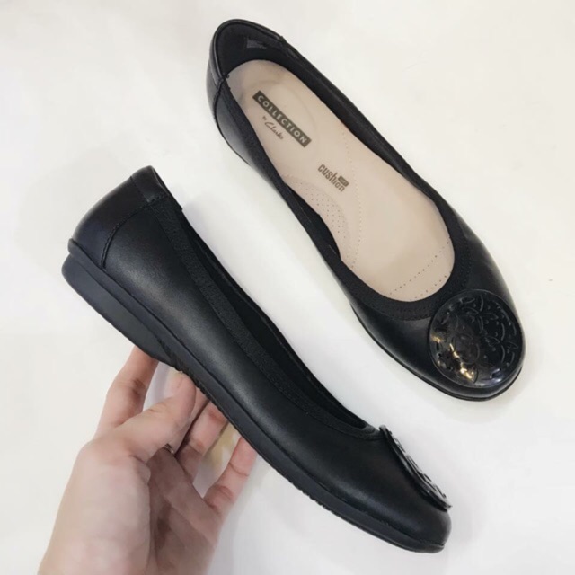 💯Original CLARKS Leather Ladies Shoes 