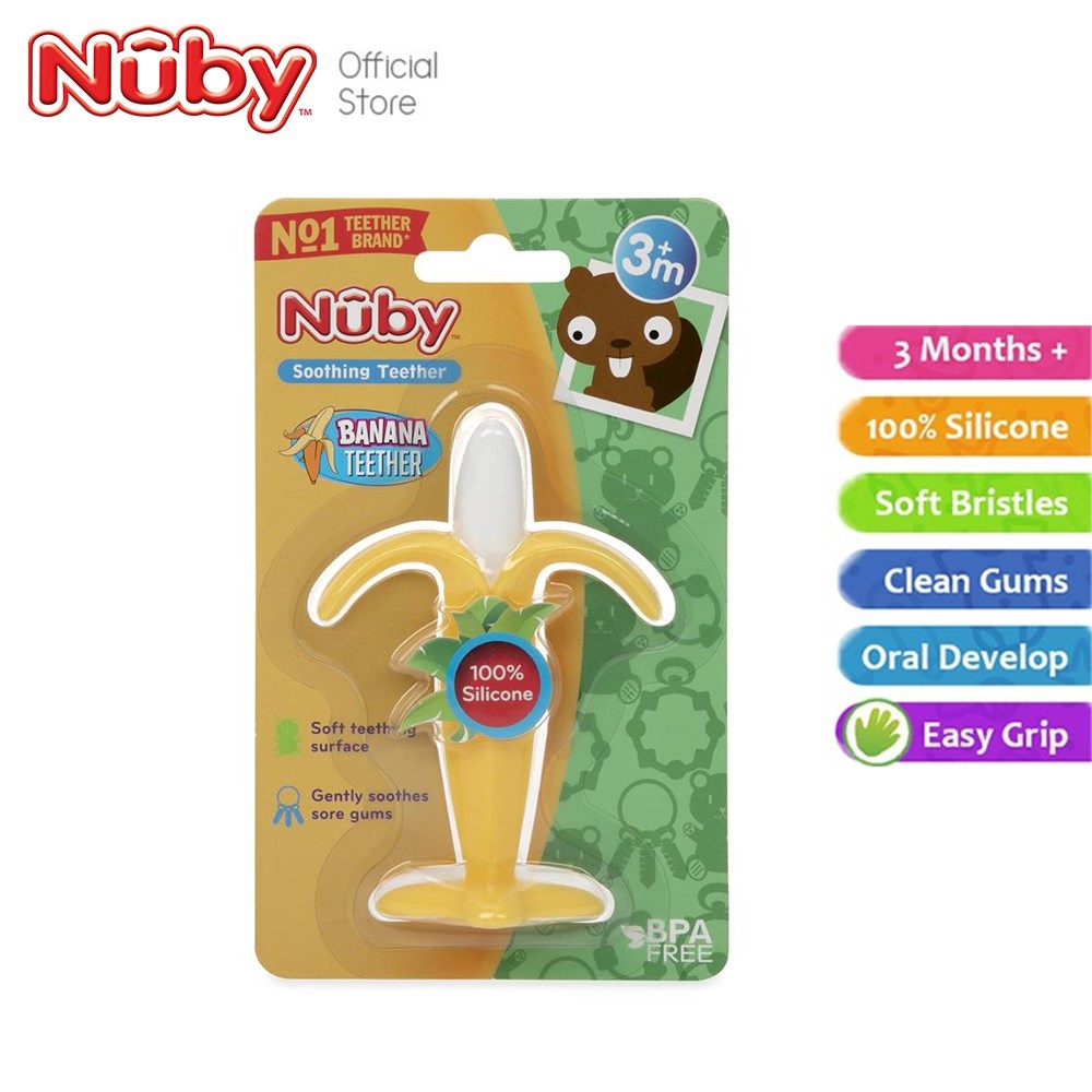 nuby toothbrush teether