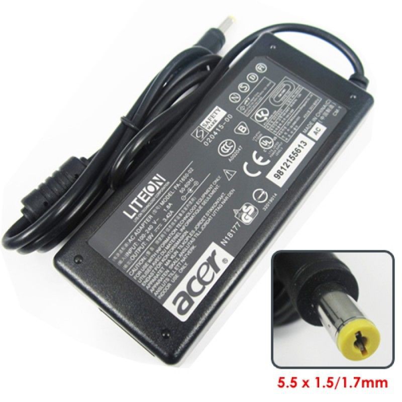 Acer Aspire E11 E14 E15 E17 V5 V3 E1 E3 E5 Es14 65w Notebook Charger