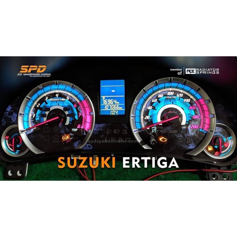 [PRE ORDER] Panel Meter Speedometer Custom Proton Ertiga Edisi 1