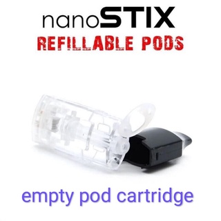 NanoSTIX Refillable Empty Pod Cartridges New Version Nanopod Nano Stix Refill nano pod nanopods NanoSTIX Empty Cartridge