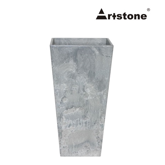 Artstone Ella Vase D14 H26 / Flower Vase / Pasu Bunga Hiasan Modern / Marble / Decorative / Lightweight