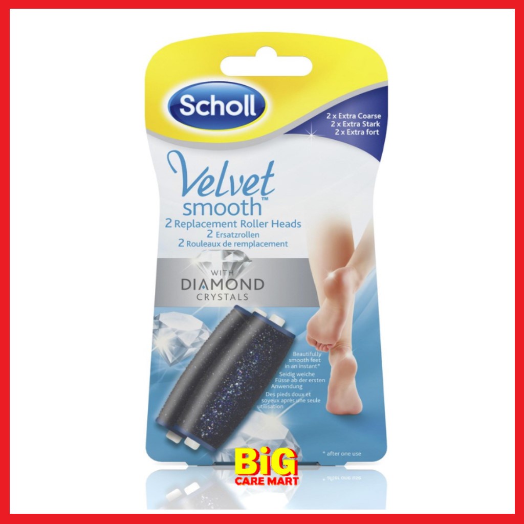 Scholl Extra Coarse and Soft Touch Roller Heads 2pcs Shopee Malaysia