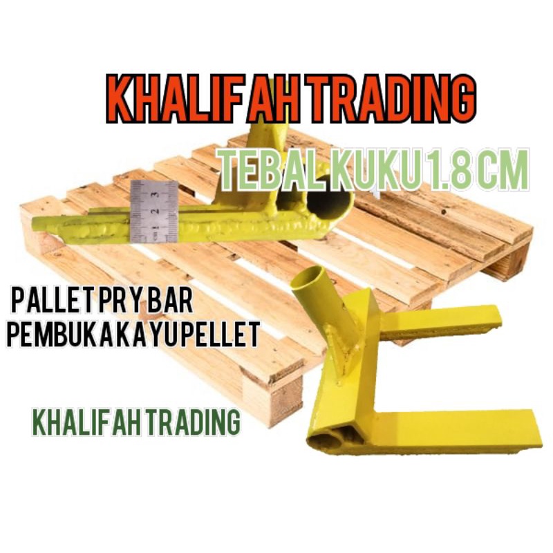 2 Inch Pallet Pry Bar Atau Pembuka Kayu Pallet Shopee Malaysia