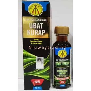 Ubat Kurap Cap Tiga Senapang 15ml  Shopee Malaysia