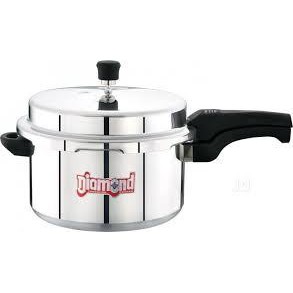 NEW PRESSURE COOKER 3 Litre DIAMOND BRAND Complete Set Include Covered Lid /Pressure Cooker Termasuk Penutup/Whistle