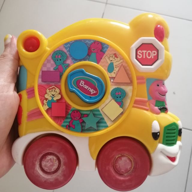 Fisher-price Barney bus toys | Shopee Malaysia