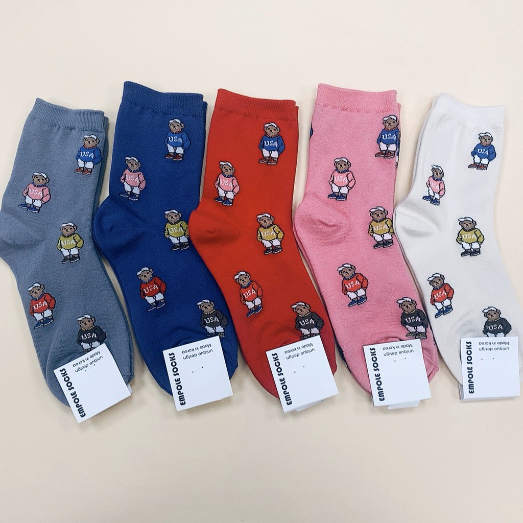 teddy bear socks