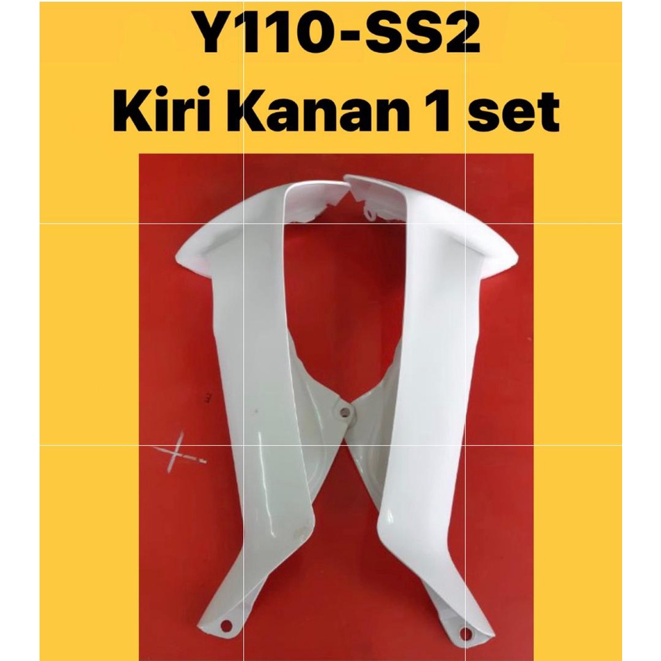 YAMAHA SS2 LEGSHIELD LEG SHIELD Y110 2 Y110SS 2 SS TWO FRONT COVER ...