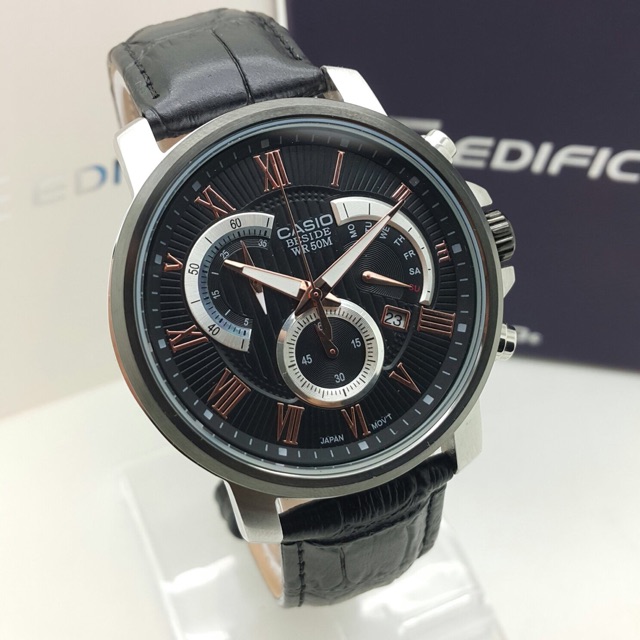 casio beside chronograph wr50m