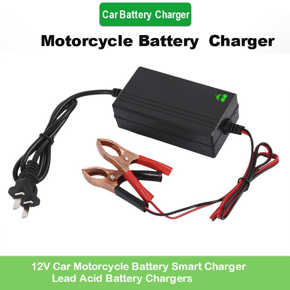 charging a motorcycle battery with a car battery