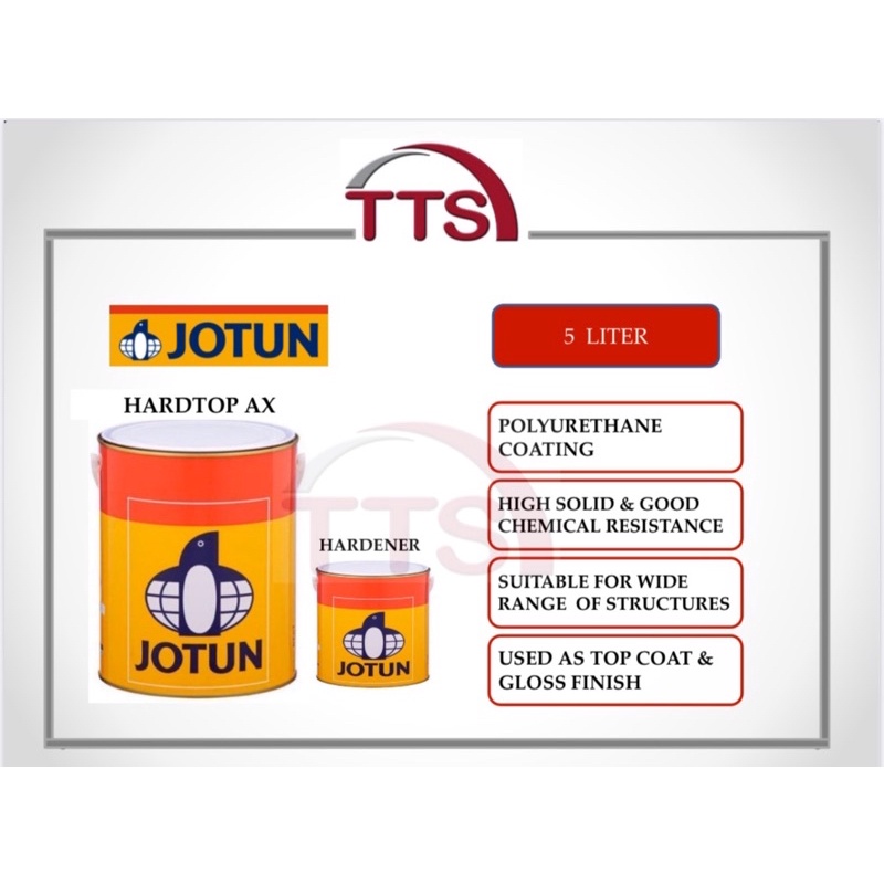 Jotun Hardtop Ax 5ltset Polyurethane Coating Shopee Malaysia 7455