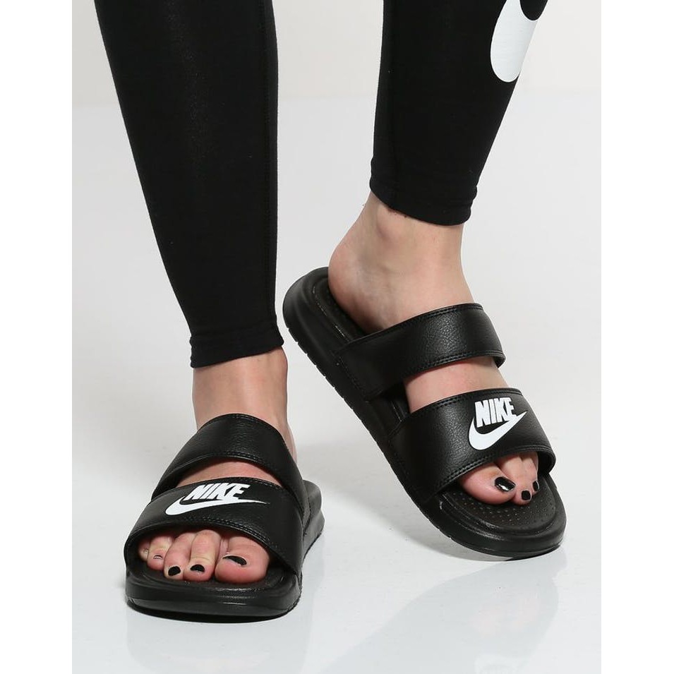 women's benassi duo ultra slide sandals