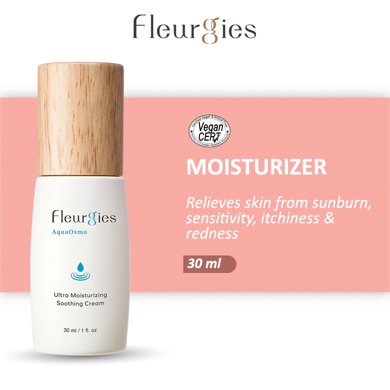 [Moisturizer] Fleurgies Ultra Moisturizing Soothing Cream (30ml) || Moisturizer Moisturizing Cream 保湿霜 护肤品