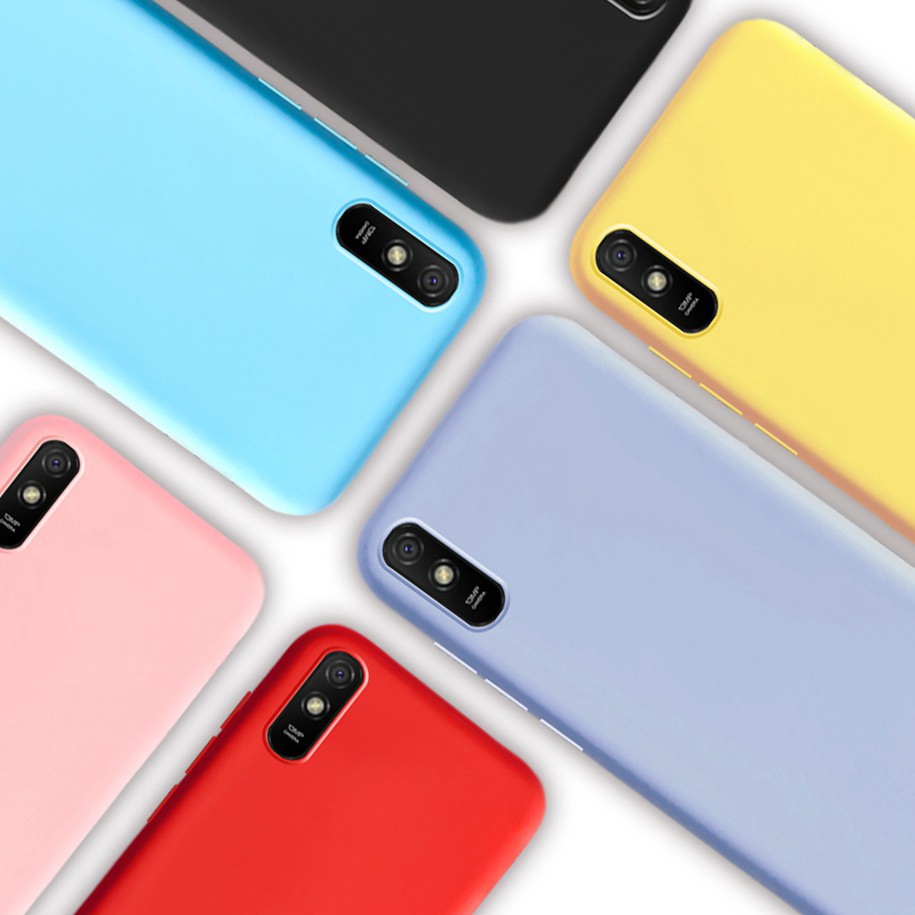 Xiaomi Redmi 9 / Redmi 9A Case New Ultra Slim Matte Silicone Plain Color  Soft Cover Redmi9 9A 9 A Phone Case Shell | Shopee Malaysia