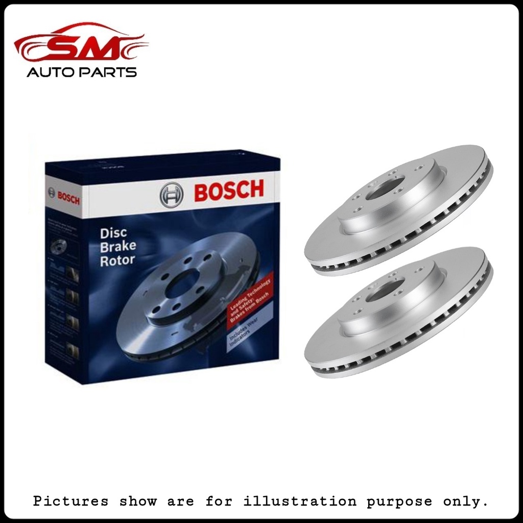 Bosch Front Disc Rotor Set Proton Wira 1.3 ( 1Pair Left+Right ) 0986AB9859BOS Shopee Malaysia