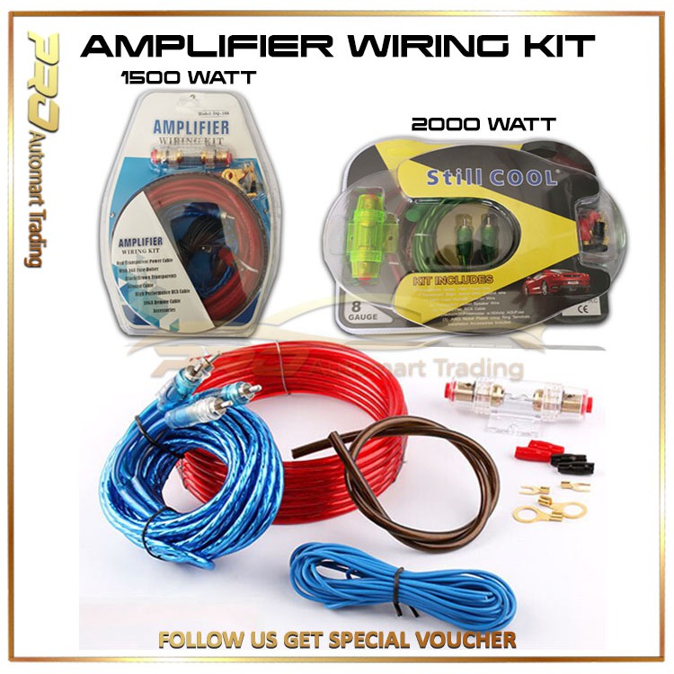 2000 watt wiring kit