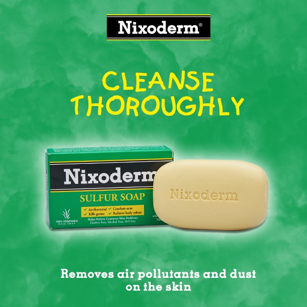 NIXODERM SULFUR SOAP 100G (WITH FREE GIFT) Shopee Malaysia
