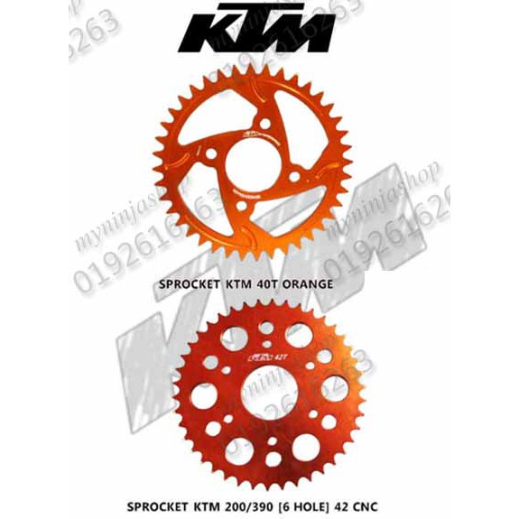 sprocket duke 390