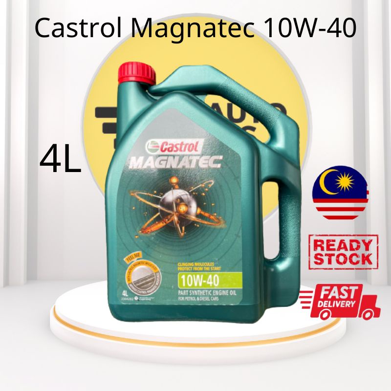 Castrol Magnatec W Semi Synthetic Engine Oil L Shopee Malaysia