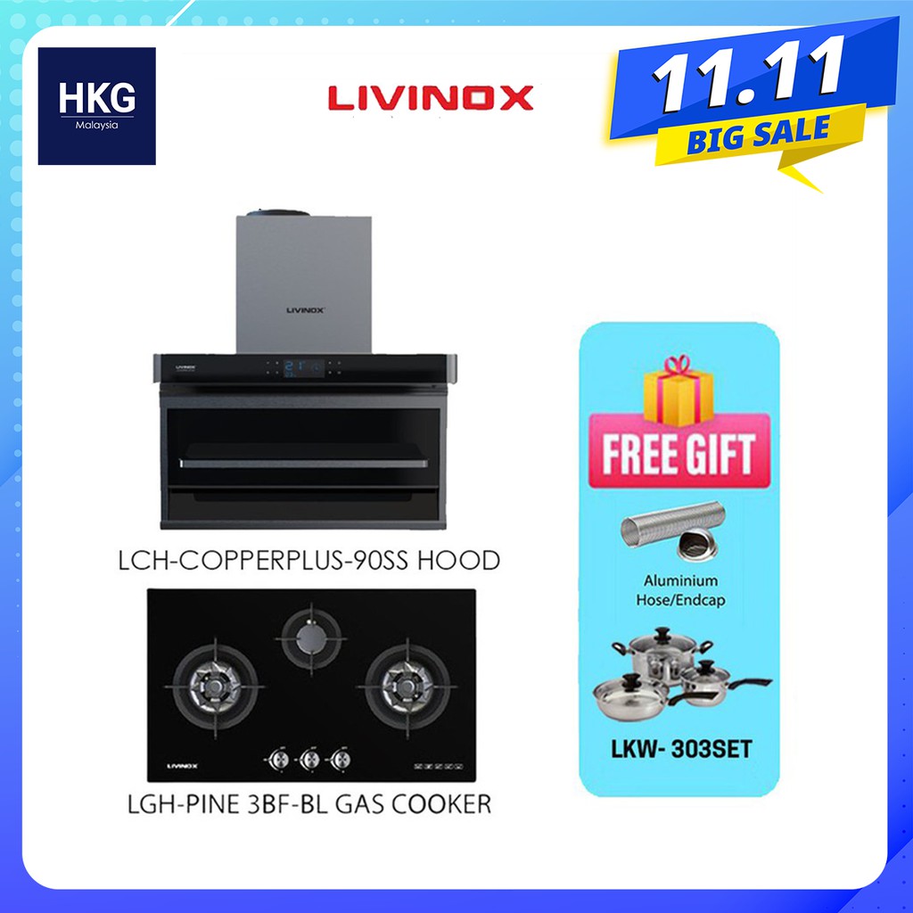 livinox cooker hood lch copperplus 90ss