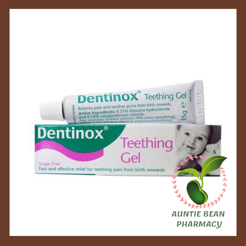 Dentinox Teething Gel 15g Exp 9 21 Shopee Malaysia