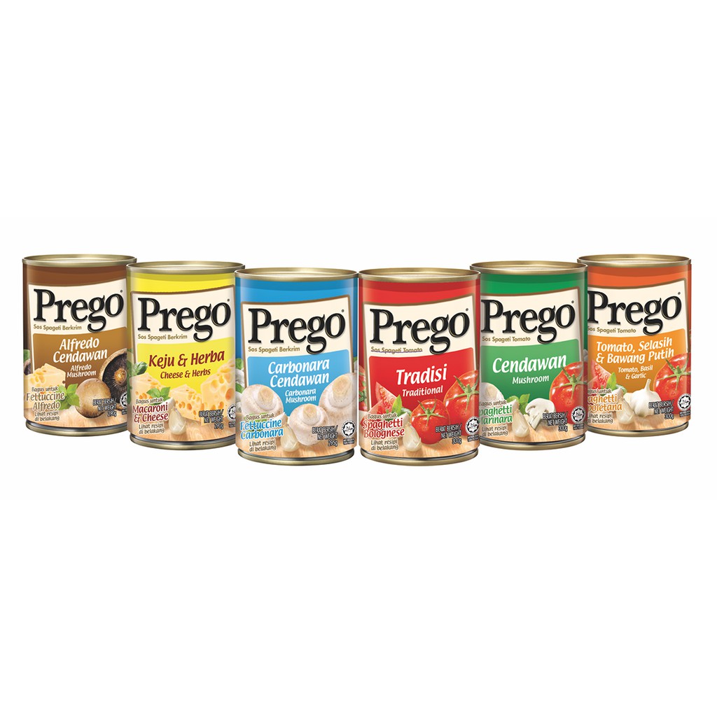 Prego Sos Pasta Tomato Traditional/Pasta Berkrim /Sos ...