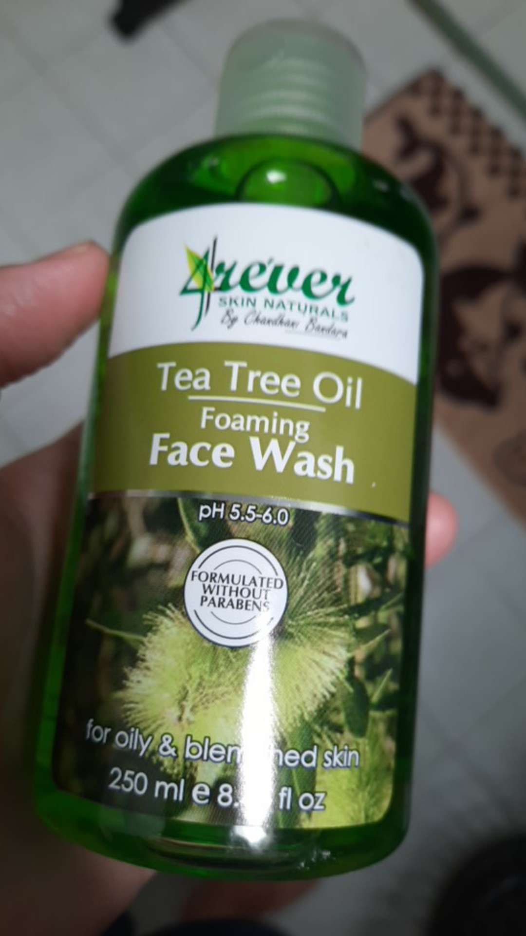 4ever tea tree face wash