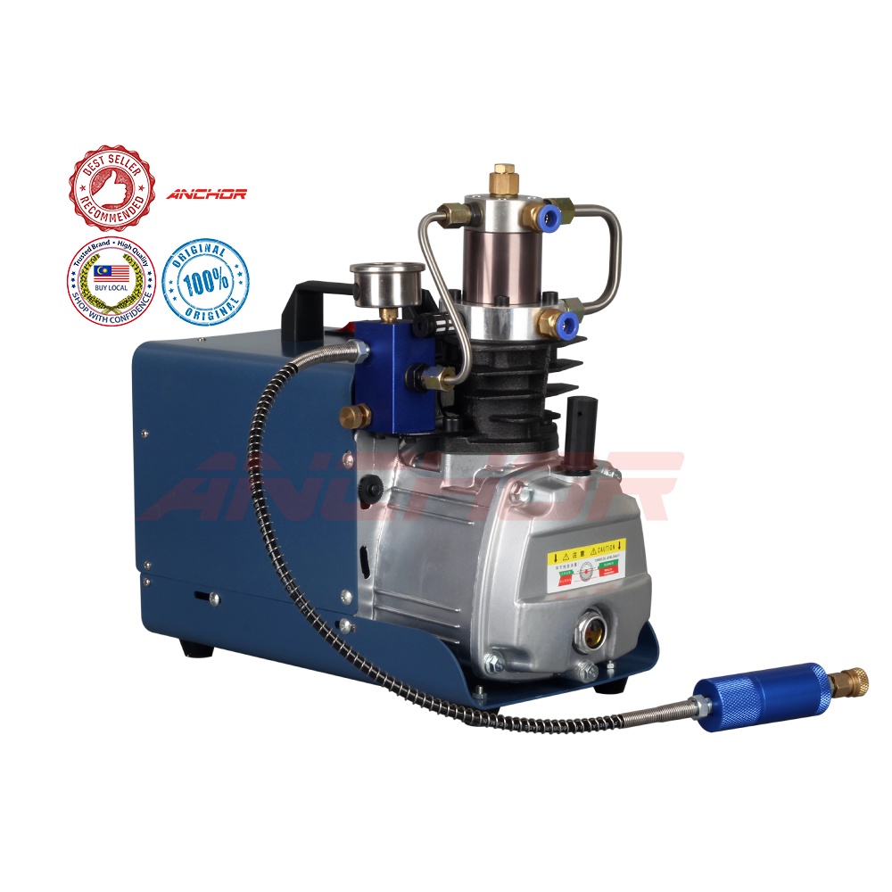 300bar High Pressure PCP Compressor Electric Air Pump 4500psi | Shopee ...