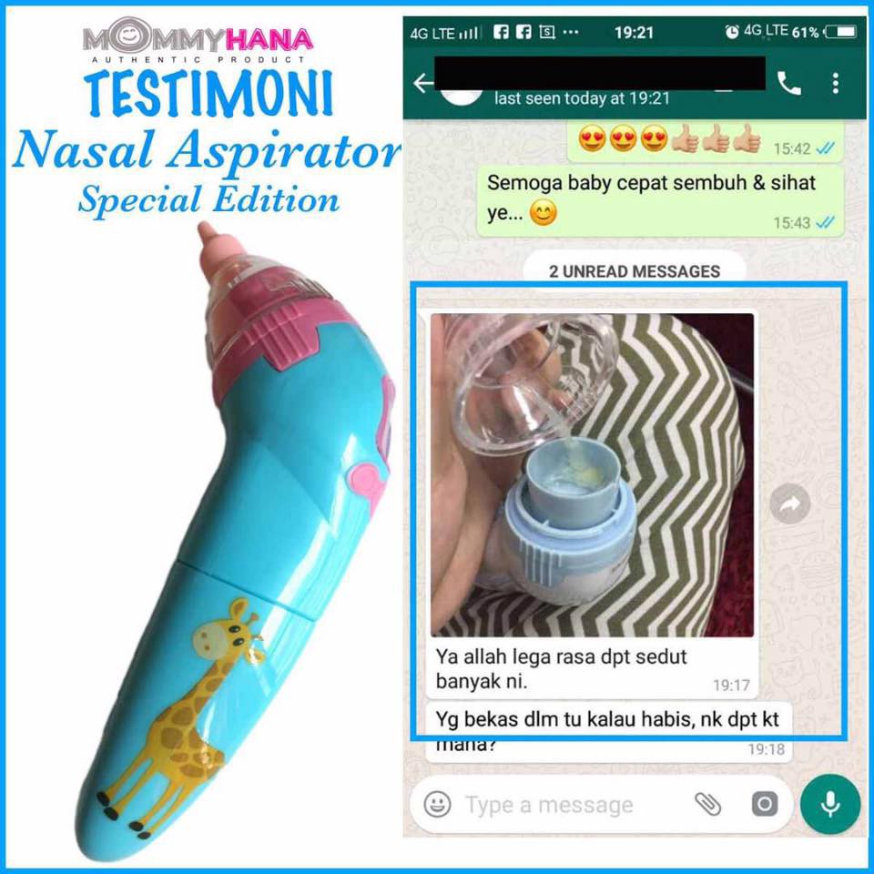 nasal aspirator mommy hana