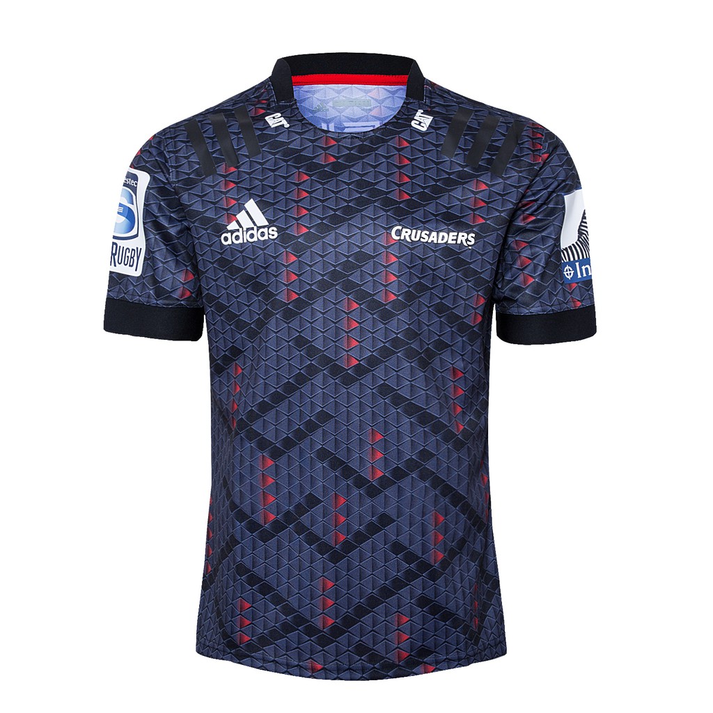 2020 Crusaders Training MEN'S Rugby Jerseys Shirt Size S to 5XL New Zealand Crusaders Jersey Thailand