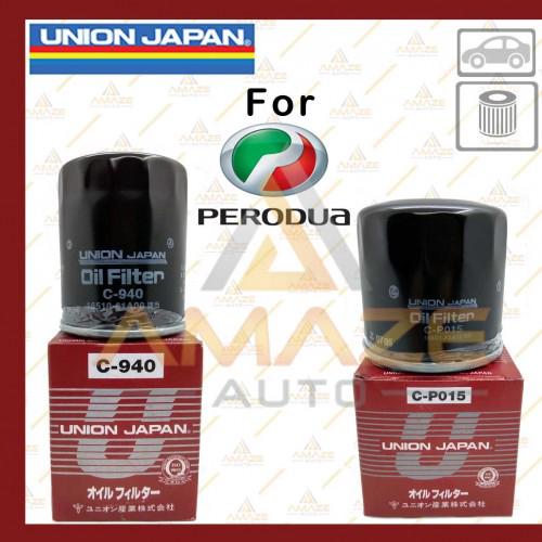 Union Japan Oil Filter for Perodua car (Myvi, Viva, Axia 