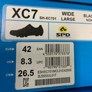 shimano xc7 wide