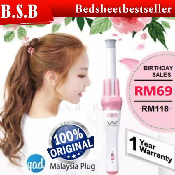 pengering rambut B.S.B BSB Vivid & Vogue Automatic Iron Ceramic Hair Curler