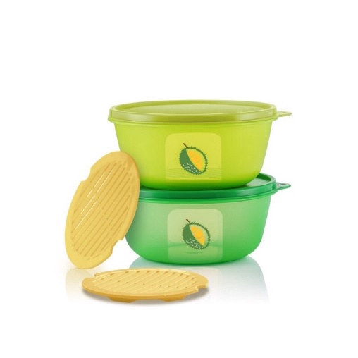 SALE Tupperware (Full Set 2 pcs) Ultimate Durian Keeper 1.5L