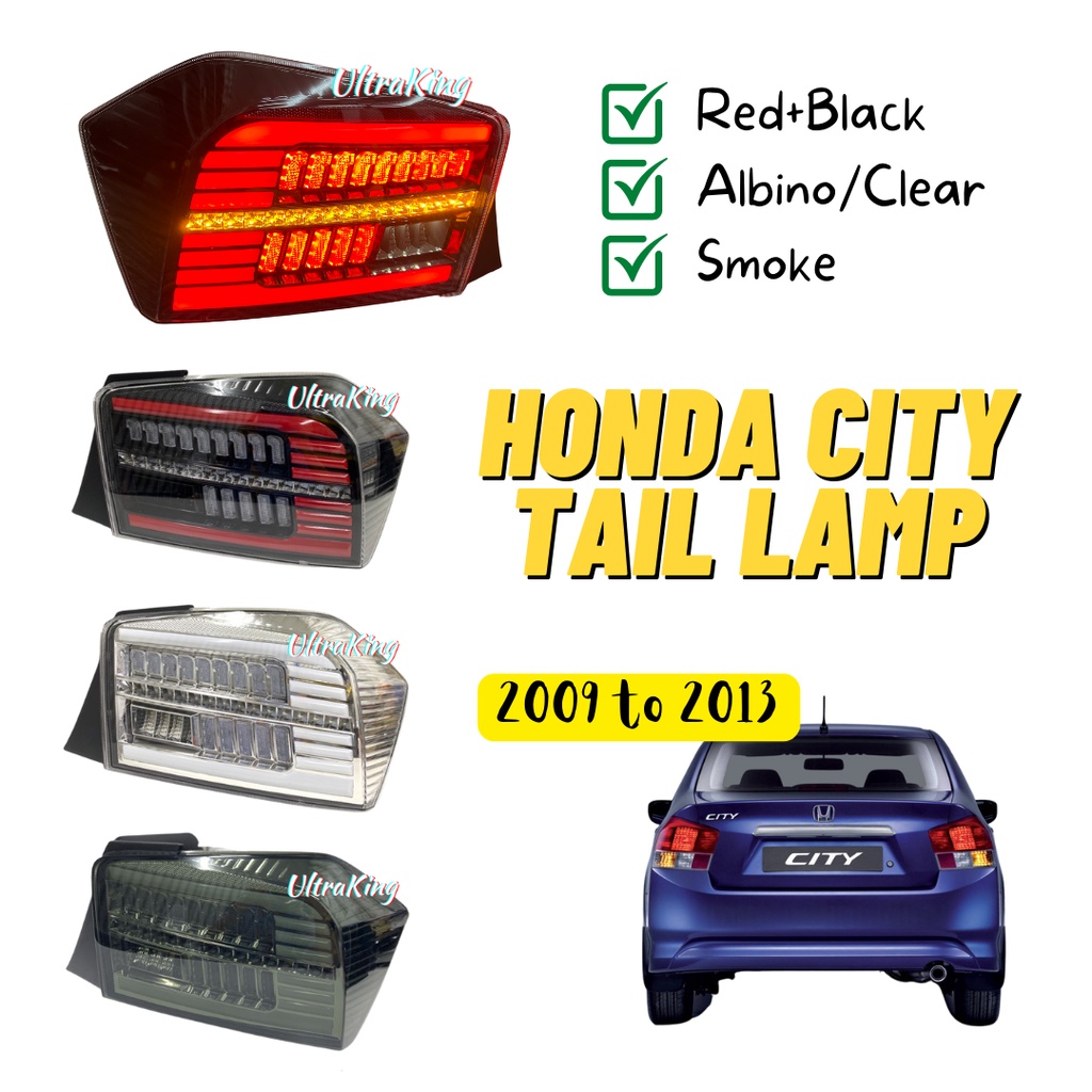 Honda City 20082013 TMO Tail Lamp LED Light With Running Signal