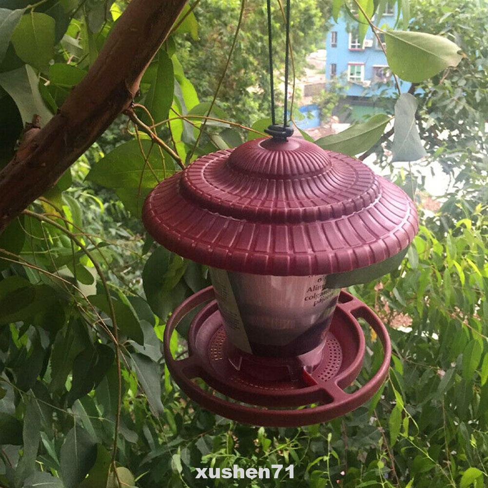 Balcony Garden Hanging Outdoor Portable Refillable Bird Feeder