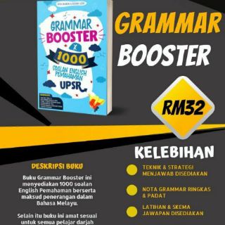 Buku Grammar Booster. Skor A English Penulisan. Idiom 