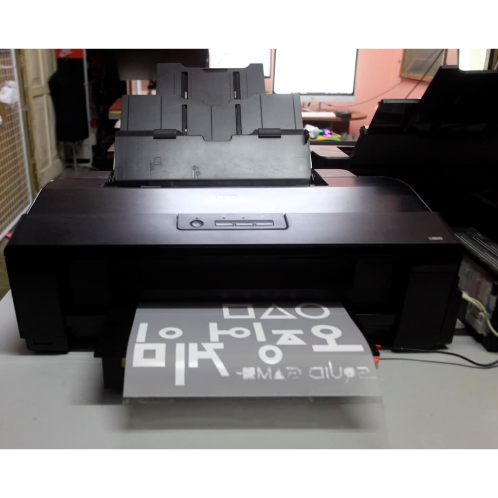 Dtf Printer Epson L1800 A3 Modified Package With Vacuum Shopee Malaysia 5214