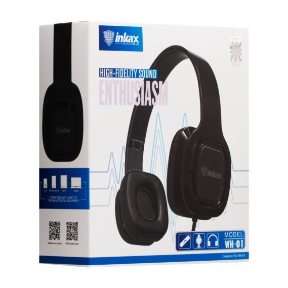Headphones Inkax WH-01 | Shopee Malaysia